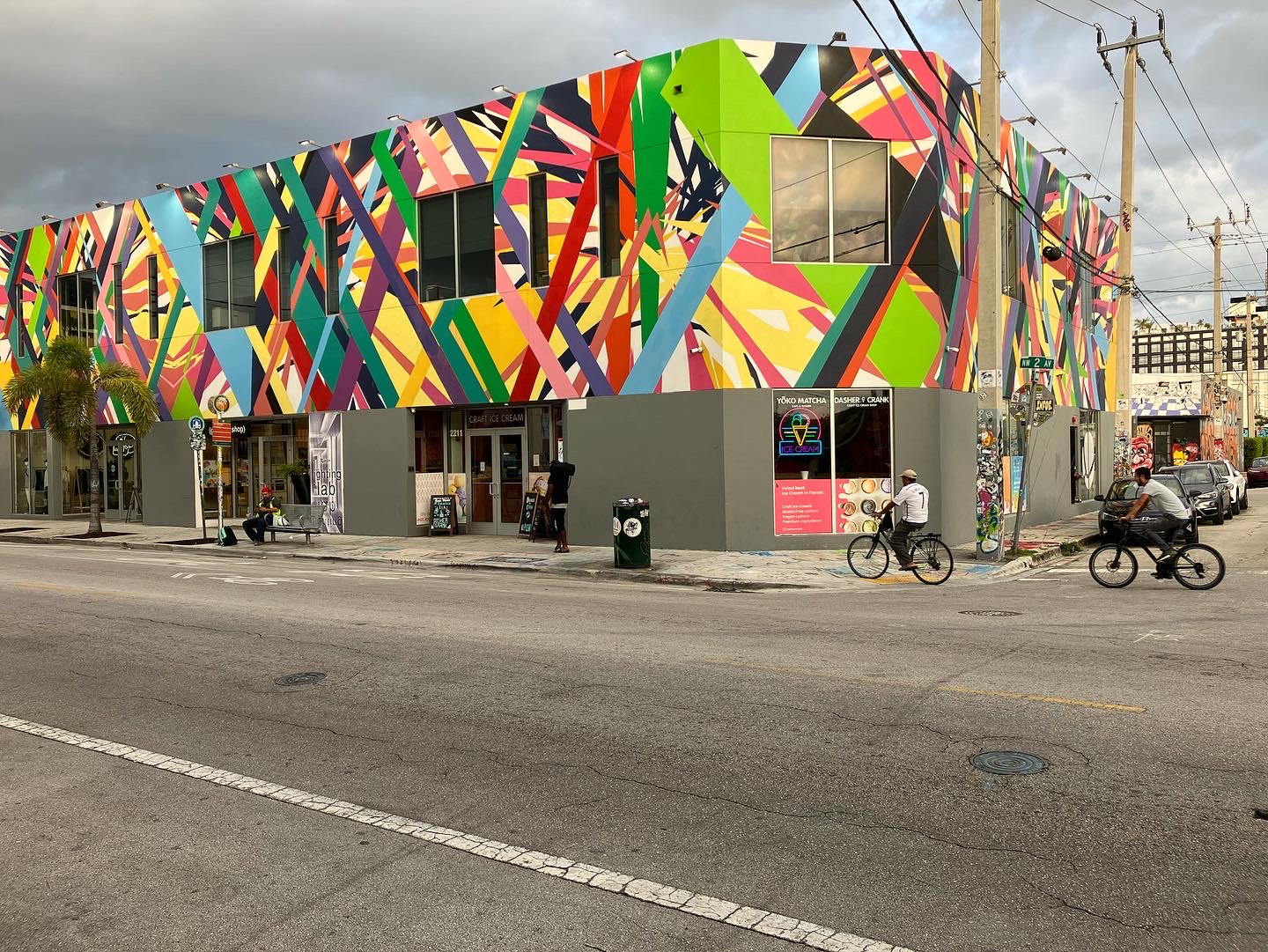 Typical street art in the Wynwood District